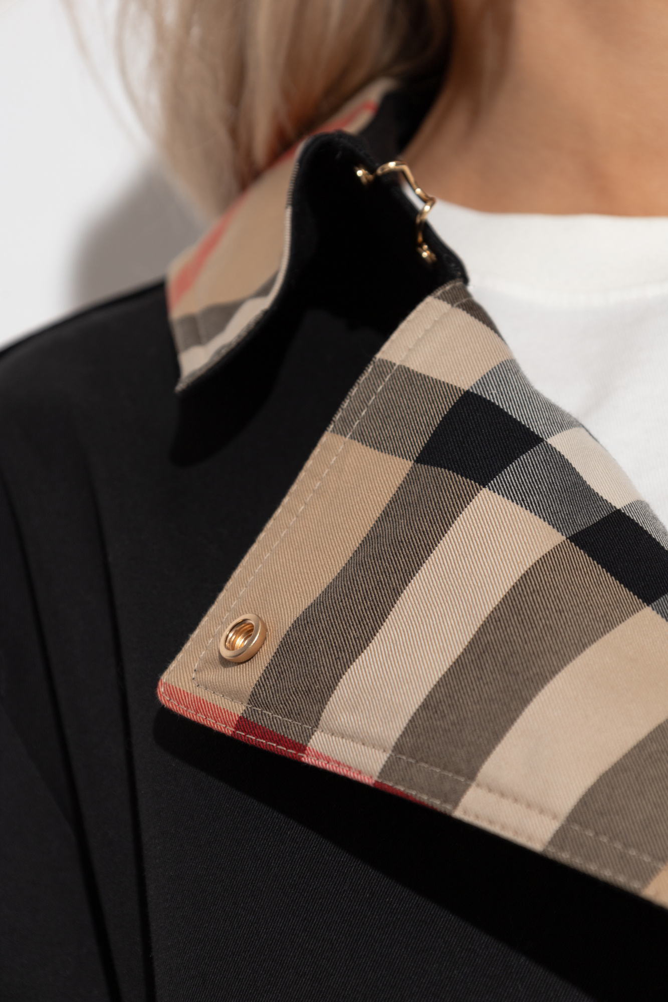 トレンチコート Burberry FW25 Black cotton trench coat (8079402 A1189) BURBERRY TRENCH COATS 8079402 A1189 Black Trench | jentestore